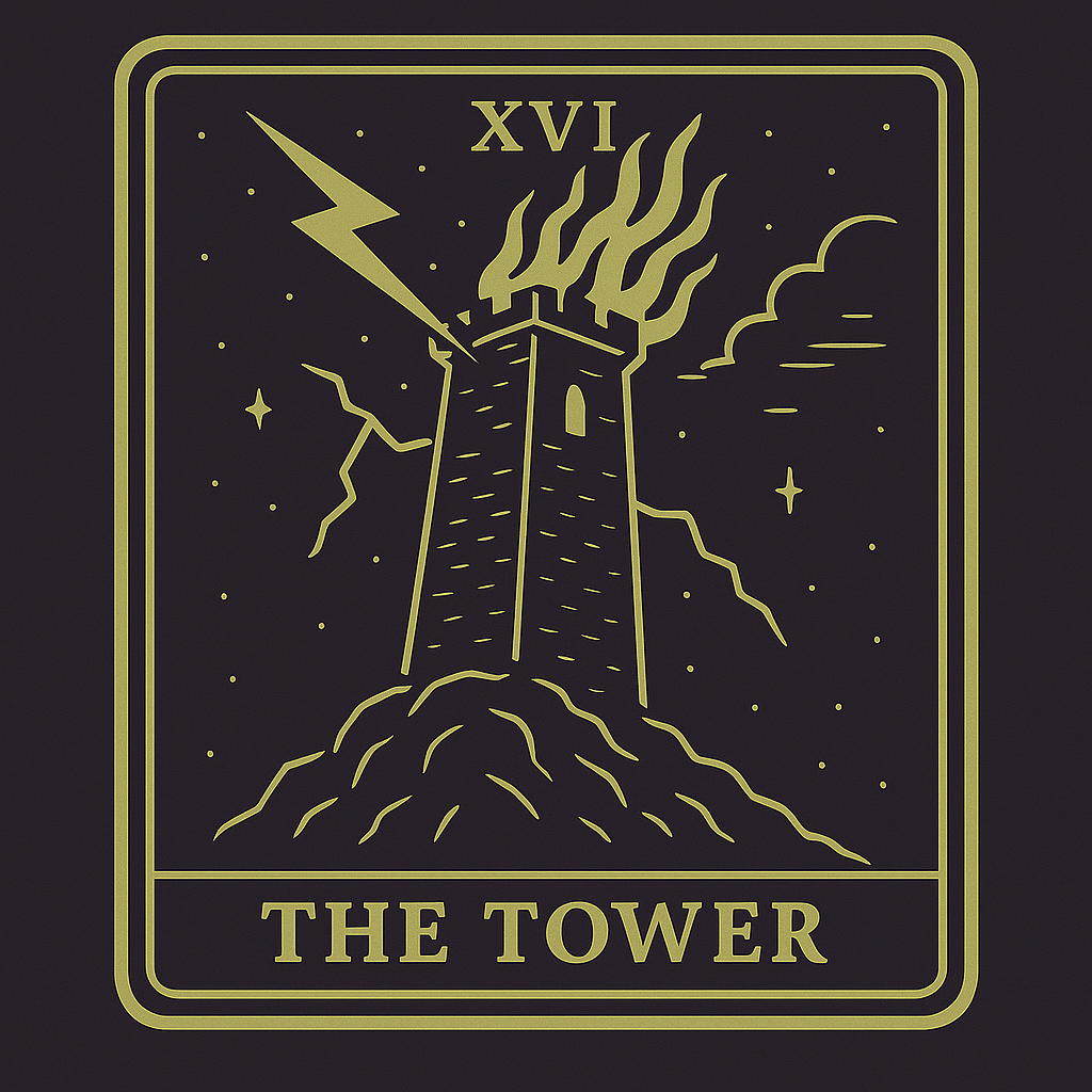 The Tower Card - The Fourth House