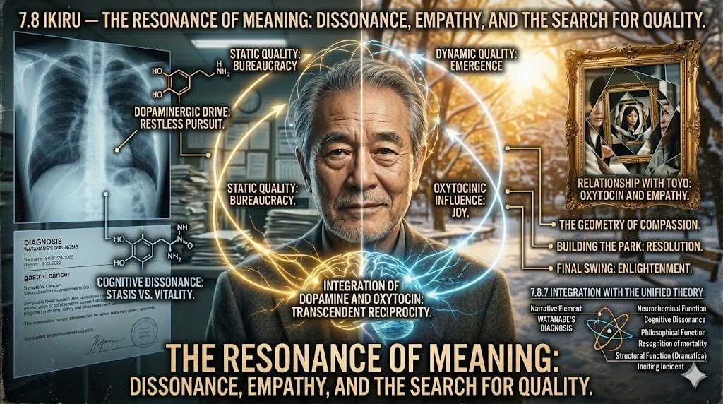 Part 7.8: Akira Kurosawa and the film Ikiru — The Resonance of Meaning: Dissonance, Empathy, and the Search for Quality