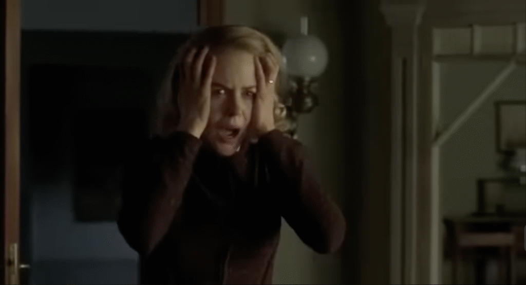 The moment of truth in The Others.