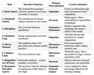 Neuro Beat Sheet